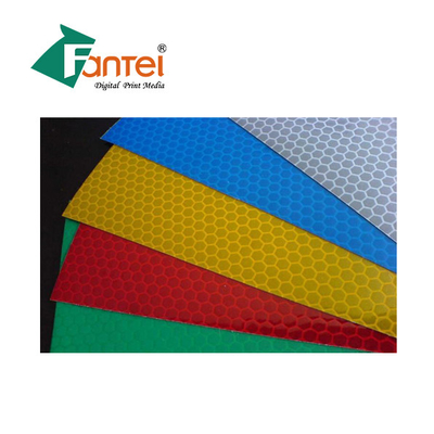 Odblaskowy baner ISO Flex 50M, arkusz odblaskowy PVC do drukowania paneli znakowych