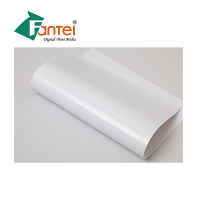 Matowy laminowany na gorąco baner 320 GSM, materiały do ​​​​druku reklamowego PVC